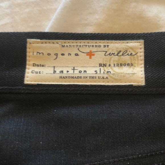 Imogene + Willie Barton Slim Men’s jeans - black - Picture 5 of 6